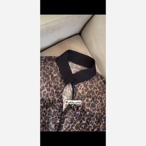 فروش اینترنتی بامبر جکت زنانه پلنگی شومیز مجلسی