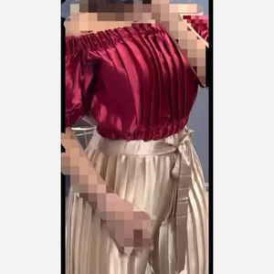 تاپ مجلسی پلیسه زنانه دکلته