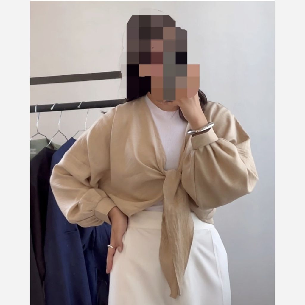 خرید انلاین شومیز مجلسی تابستانی زنانه گره ای