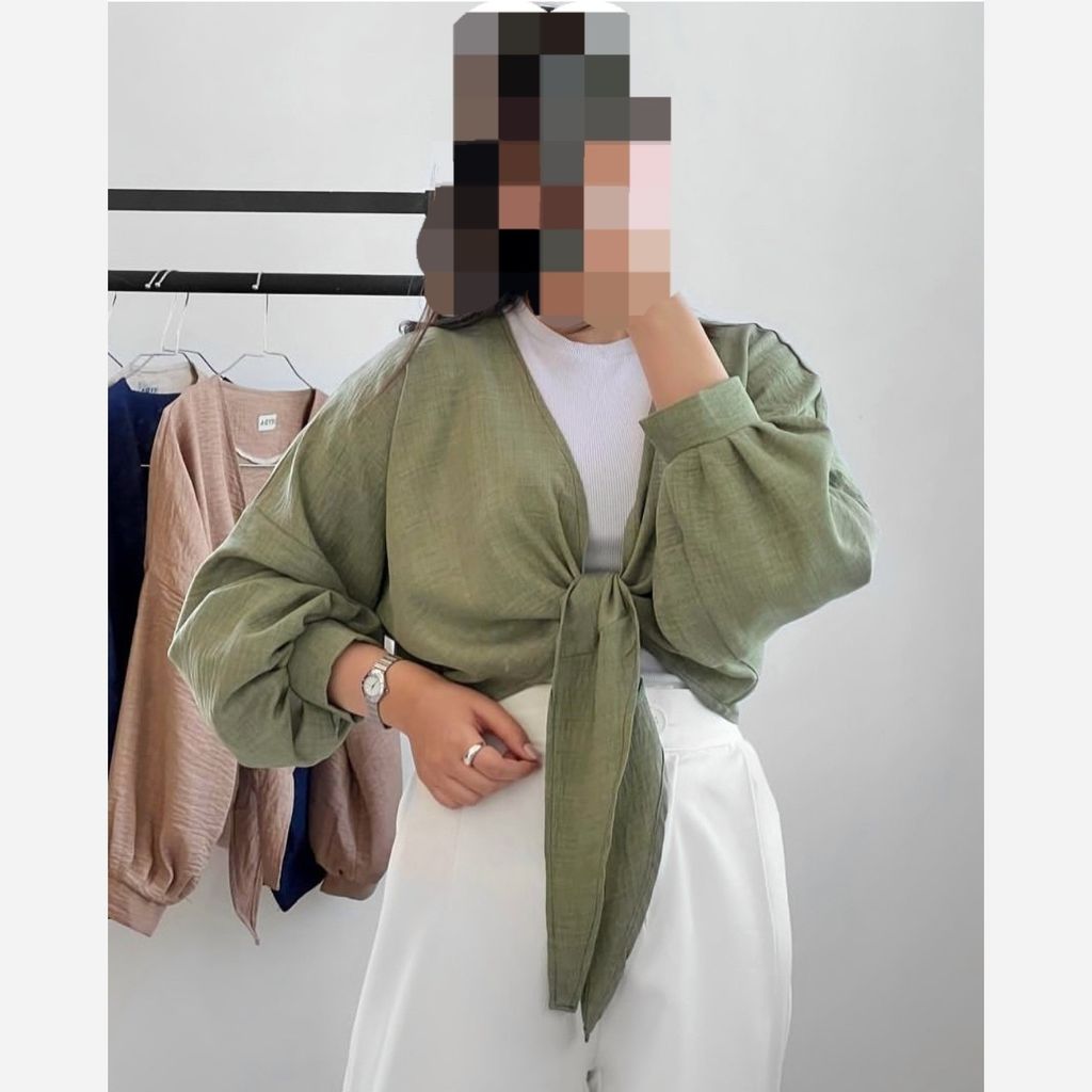 خرید اینترنتی شومیز مجلسی تابستانی زنانه گره ای