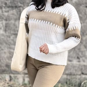 قیمت ارزان ست بافت و شلوار دخترانه رونیا تم گالری