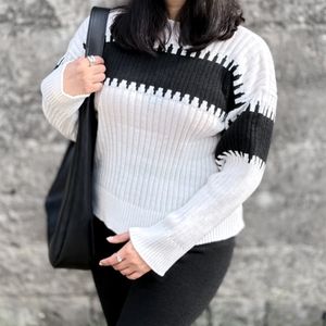 خرید آنلاین ست بافت و شلوار دخترانه رونیا تم گالری