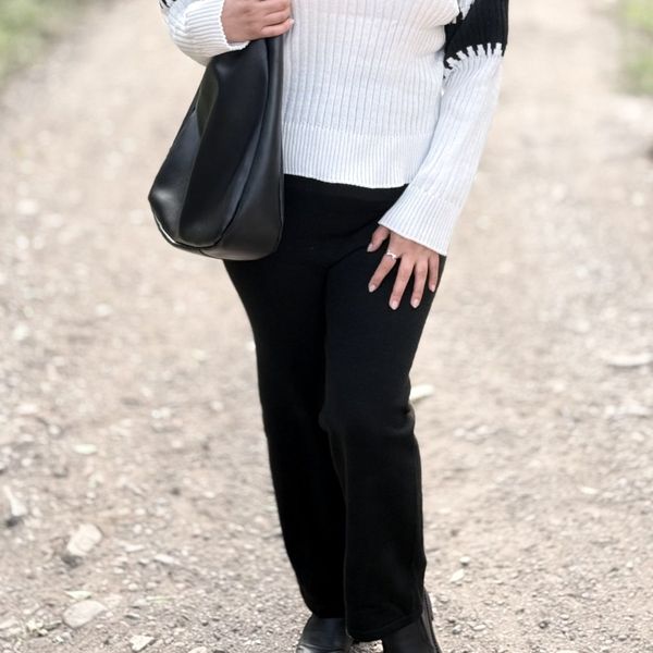 ست بافت و شلوار دخترانه رونیا تم گالری