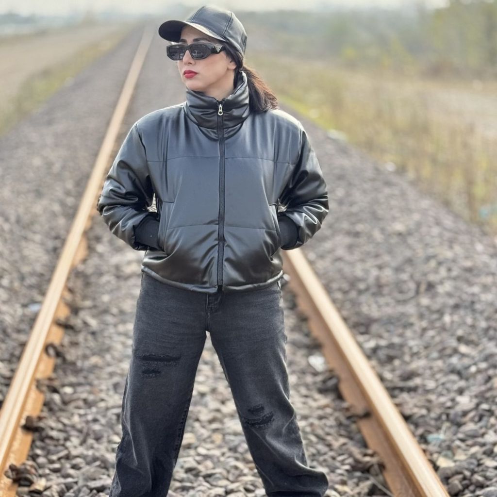 قیمت کاپشن کاپشن دخترانه چرم شیکسون تم گالری