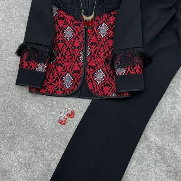 ست کت و شلوار شقایق