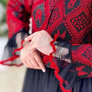 خرید آنلاین کت دامن تور دار 🩸🍉