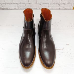 قیمت نیم بوت مردانه رسمی خاص چرم طبیعی مدل آلپاین قهوه ای