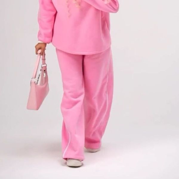 ست هودی و شلوار مغزی دوزی سایز بزرگ