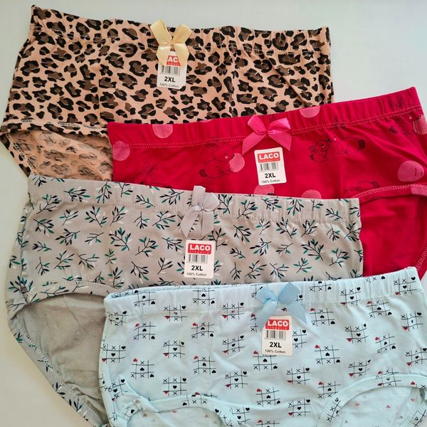 شورت نخی زنانه فاق بلند بسته 4 عددی