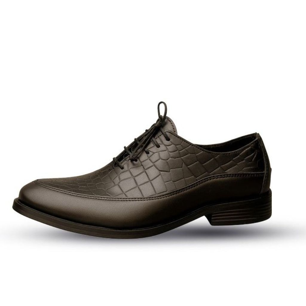 قیمت ارزان کفش مجلسی مردانه مدل سورن چاپی