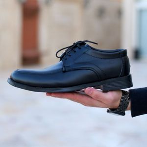 مشخصات کفش مجلسی مردانه  مدل ساعتی بندی