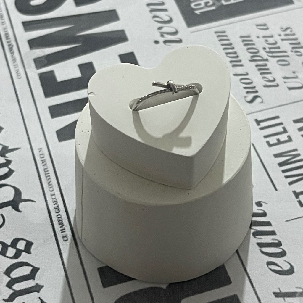 خرید آنلاین انگشتر زنانه گره نگینی کد 3331009