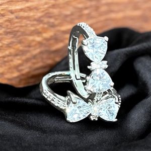 فروش اینترنتی انگشتر زنانه تک پاپیون کد 3331015