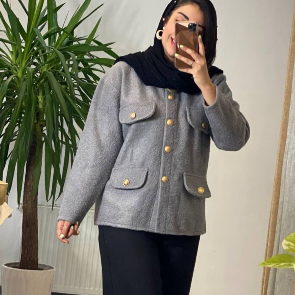 فروش اینترنتی کت فوتر 8 دکمه ھلن