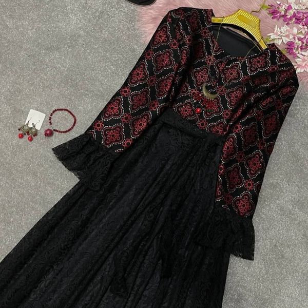 مانتو بلند یلدایی