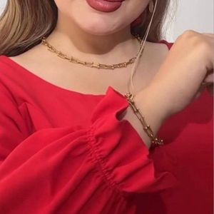 قیمت ارزان پیراهن بلند همراه هدبند پربدخت