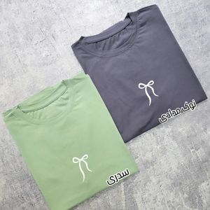 قیمت تیشرت باکسی لانگ زنانه طرح پاپیون