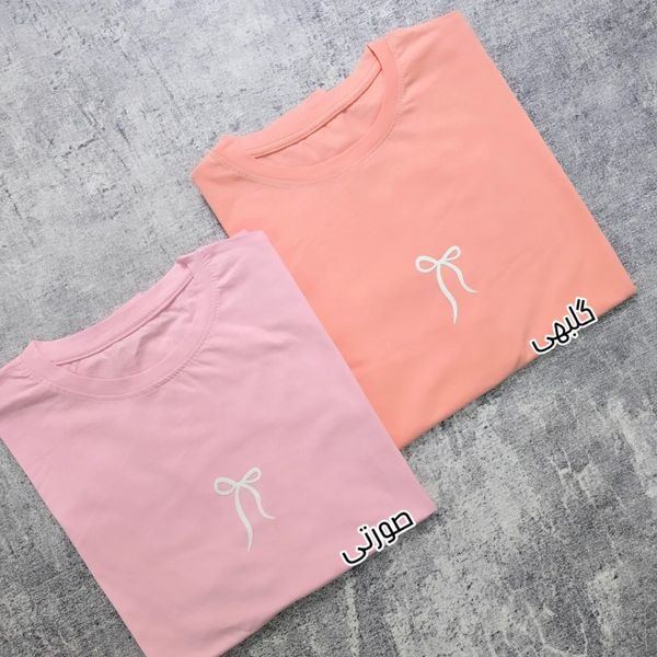 تیشرت باکسی لانگ زنانه طرح پاپیون