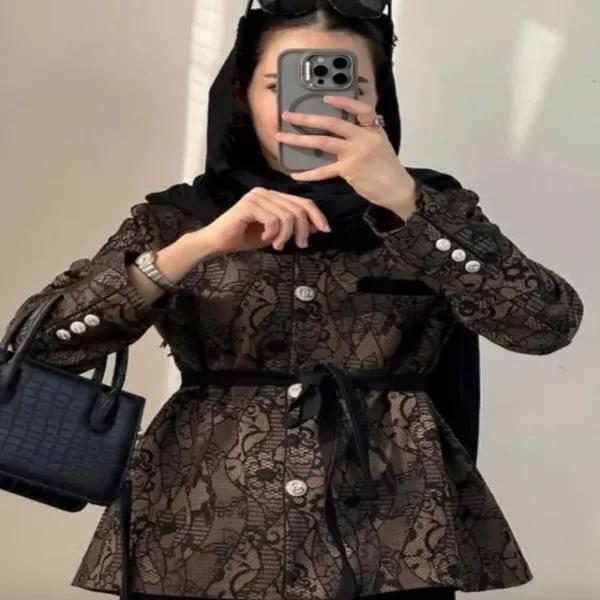 پارچه ژاکارد دانتل 1190