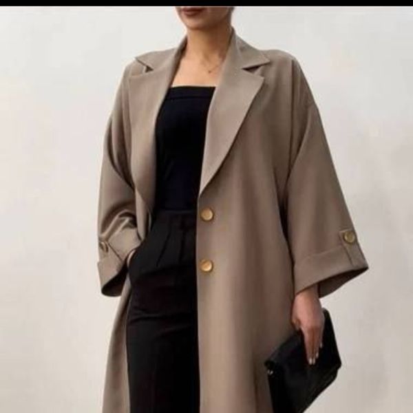 مانتو بلند زنانه مازراتی مدل شیما