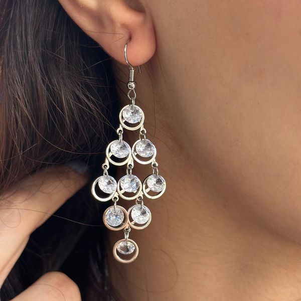 گوشواره مجلسی استیل
