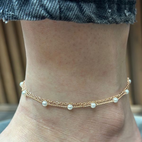 پابند رزگلد مروارید