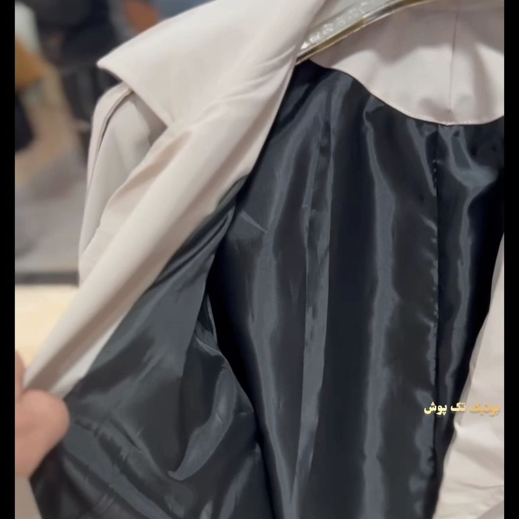 خرید انلاین بارانی آستردار زنانه