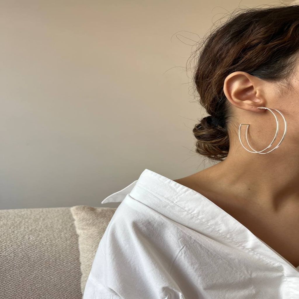 خرید اینترنتی قیمت گوشواره زنانه حلقه ای مدل فانتزی