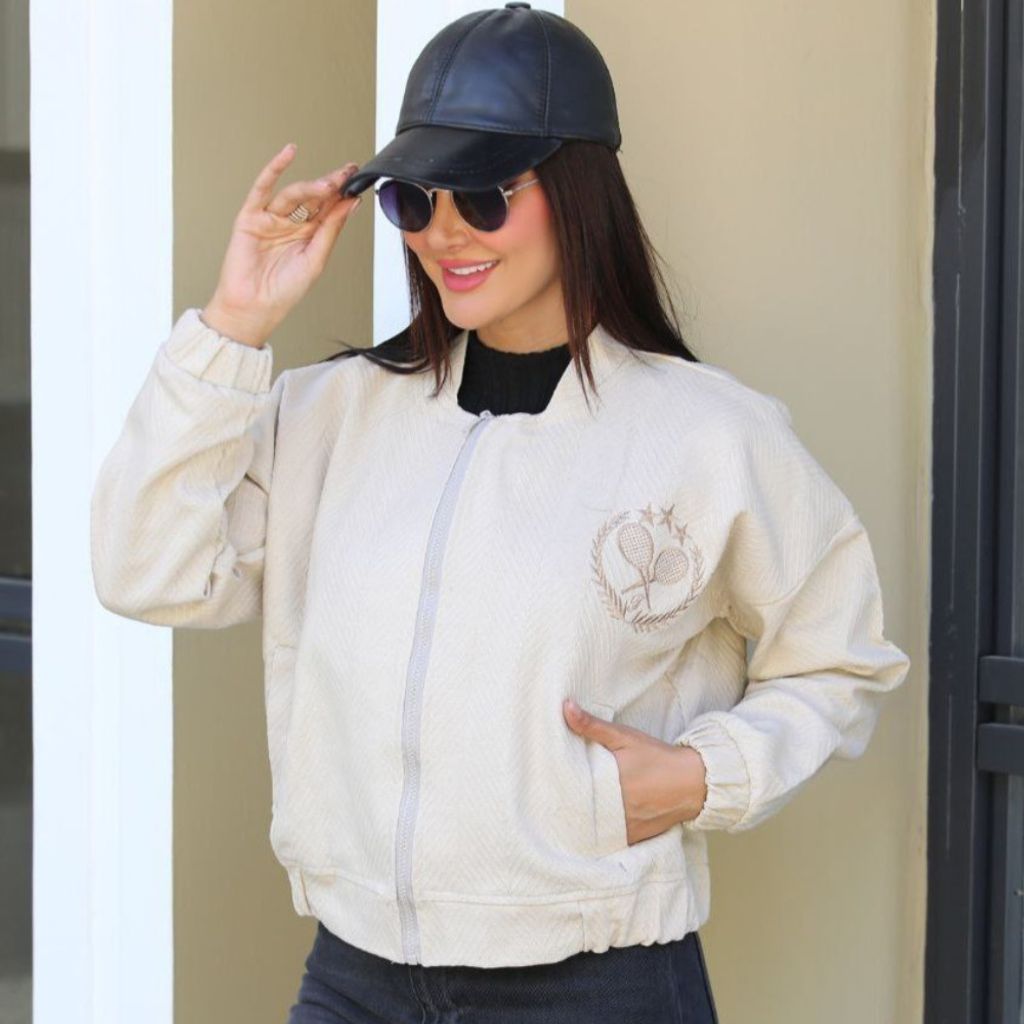 خرید اینترنتی بامبر زنانه و دخترانه طرح تنیس