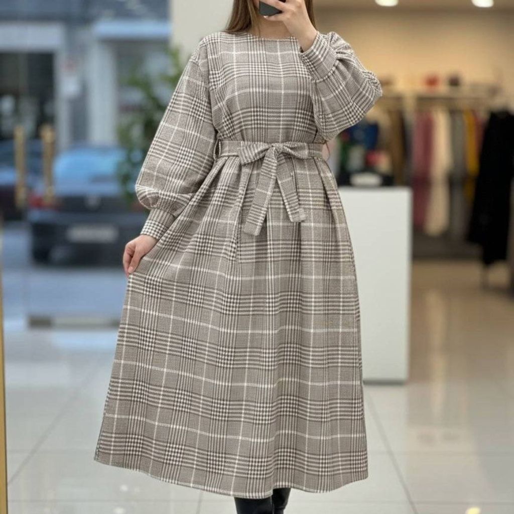 خرید اینترنتی کفتان چهارخونه نورا