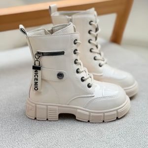 خرید اینترنتی قیمت بوت بچگانه طرح ورنی بغل زیپ از Kids کد 4090801