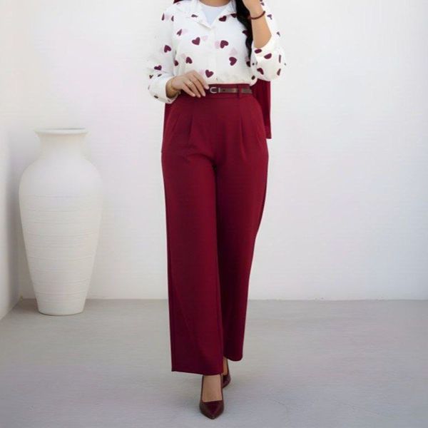 ست بلوز شلوار قلبی نورا