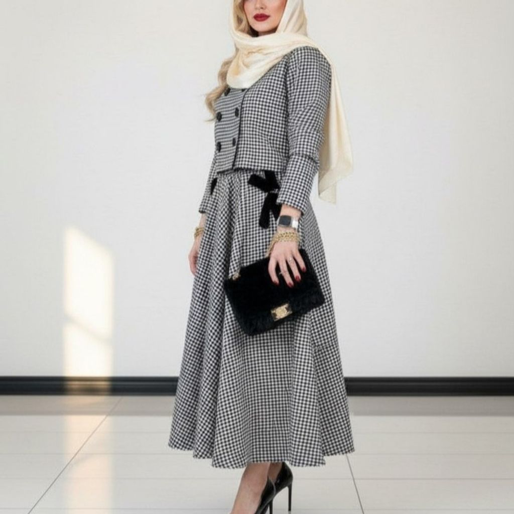 خرید اینترنتی کت و دامن زنانه طرح درسا