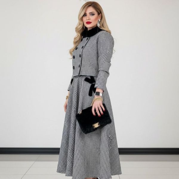 کت و دامن زنانه طرح درسا