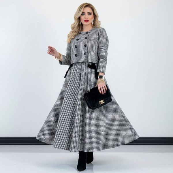 کت و دامن زنانه طرح درسا