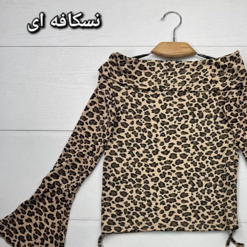 خرید آنلاین شومیز مجلسی پلنگی