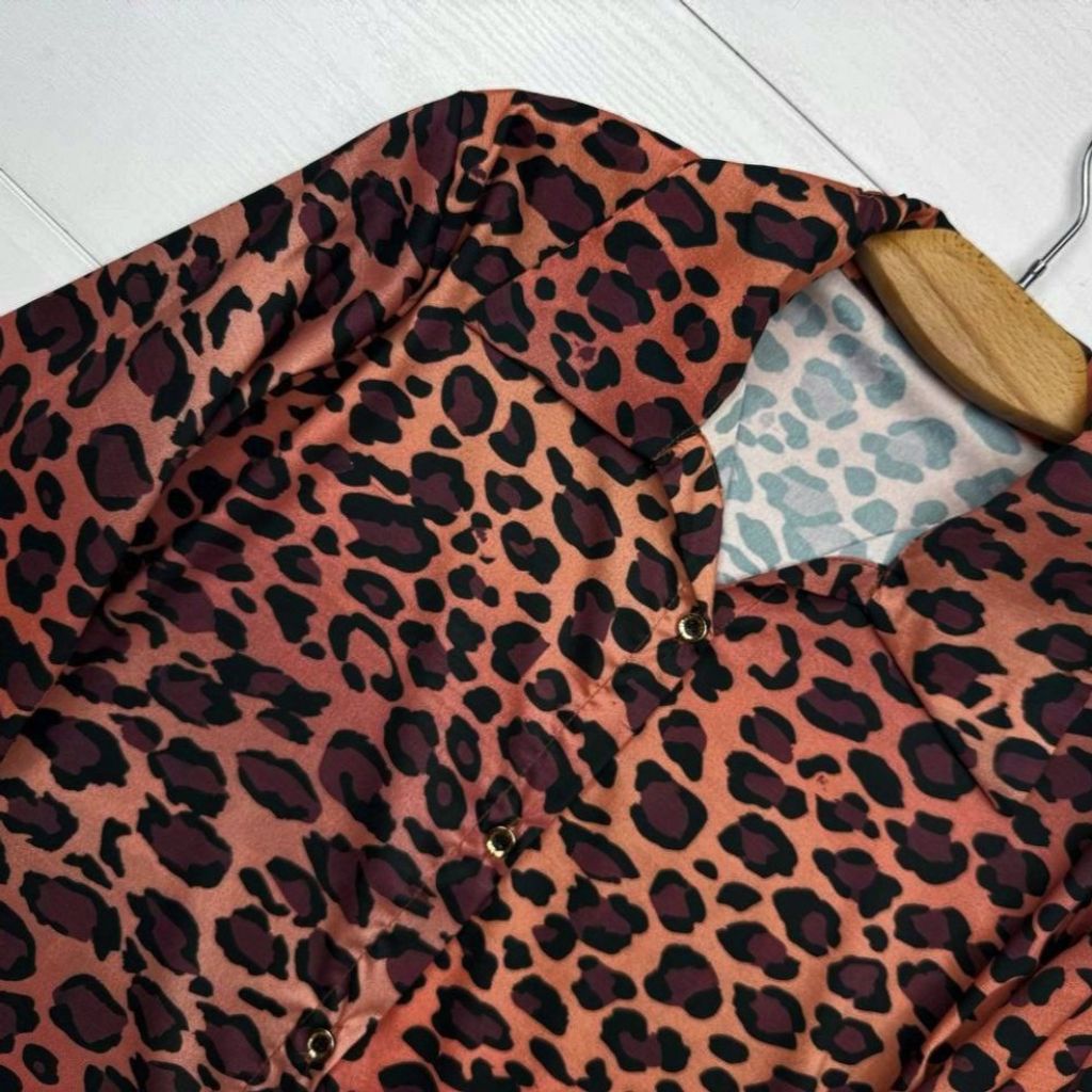 قیمت ارزان شومیز مجلسی پلنگی