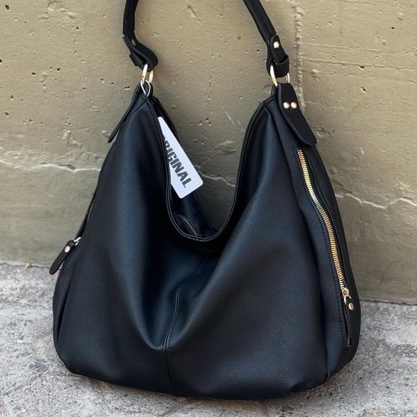 کیف رودوشی زنانه و دخترانه لش بغل زیپ دار