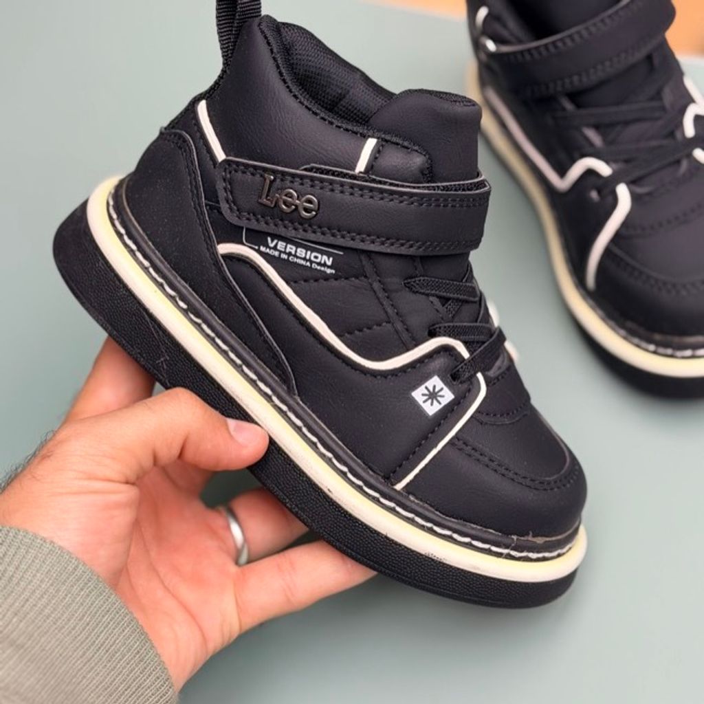 خرید اینترنتی قیمت کتونی بچگانه ساقدار طرح Lee از K-Z کد 4082203