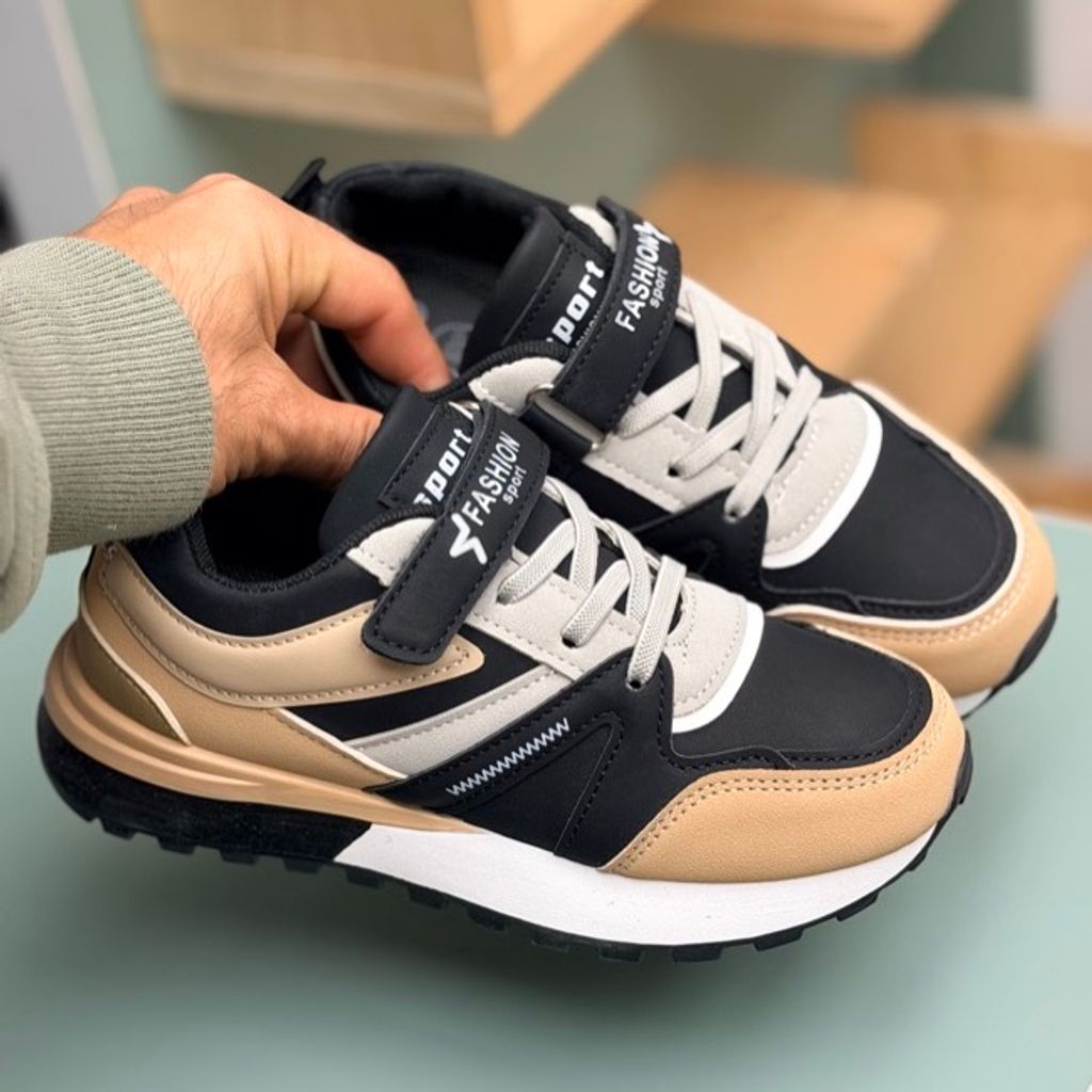 خرید اینترنتی قیمت کتونی بچگانه طرح هشتی از K-Z کد 4082202