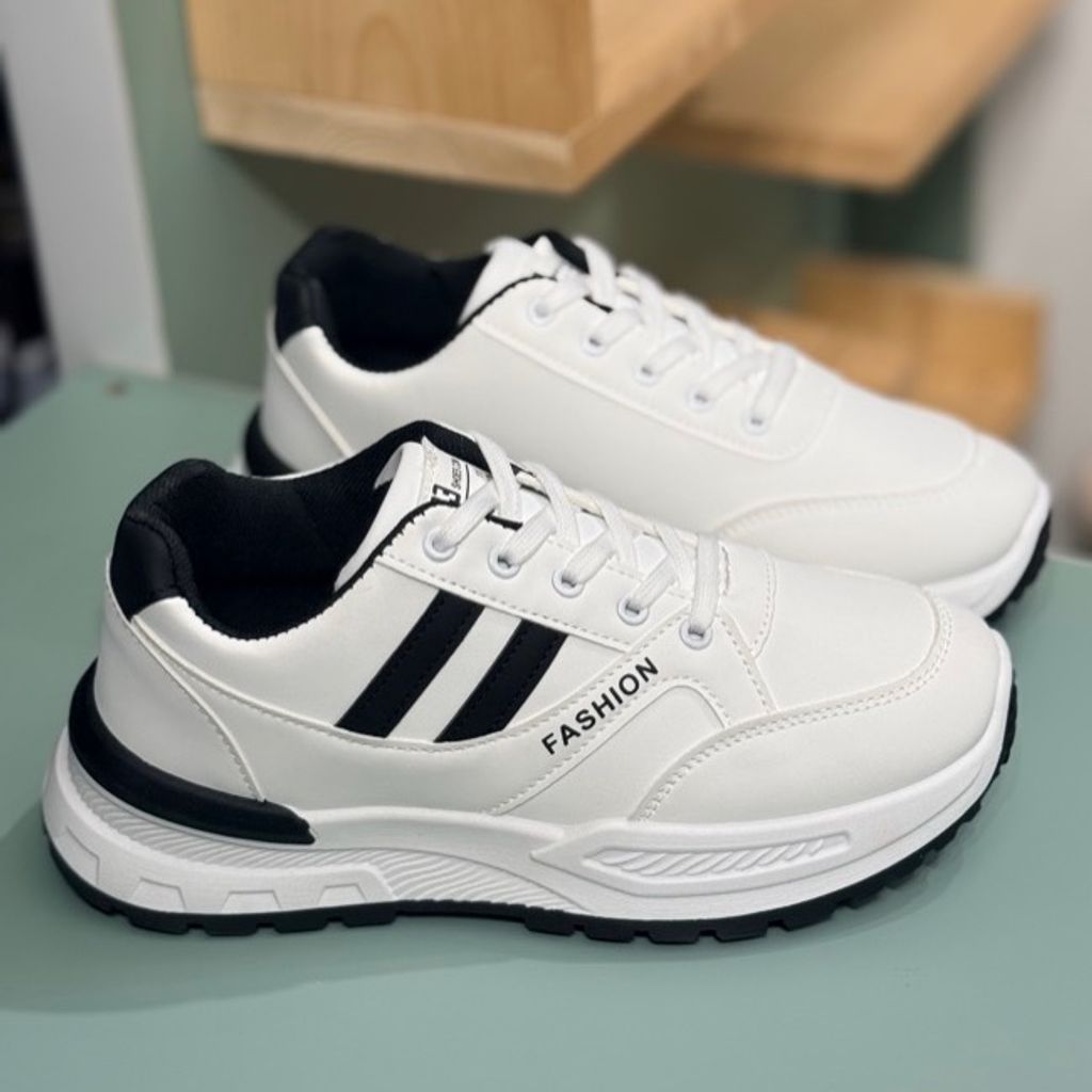 خرید اینترنتی قیمت کتونی بچگانه طرح دو خط از K-Z کد 4071004