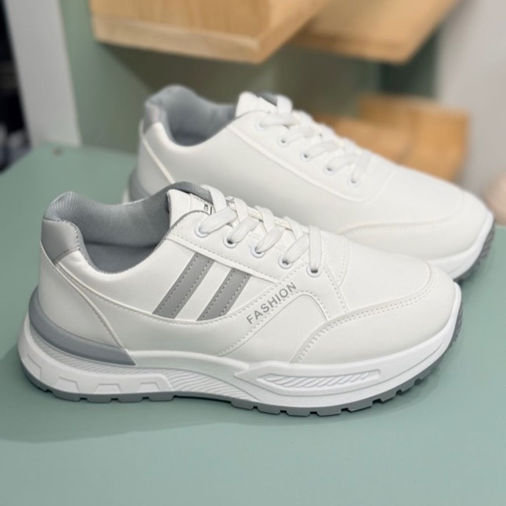 خرید اینترنتی قیمت کتونی بچگانه طرح دو خط از K-Z کد 4071004