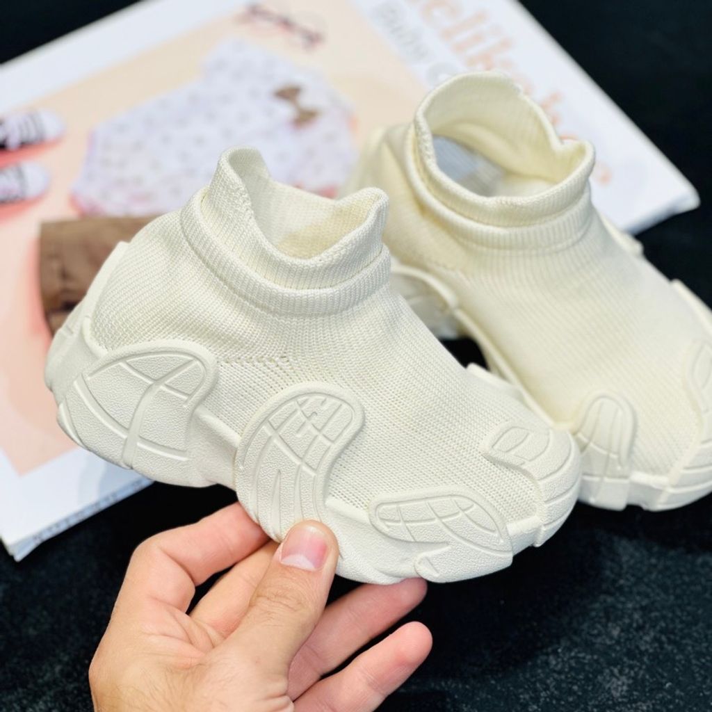 خرید اینترنتی قیمت کتونی بچگونه جورابی طرح ونوم کد 092006