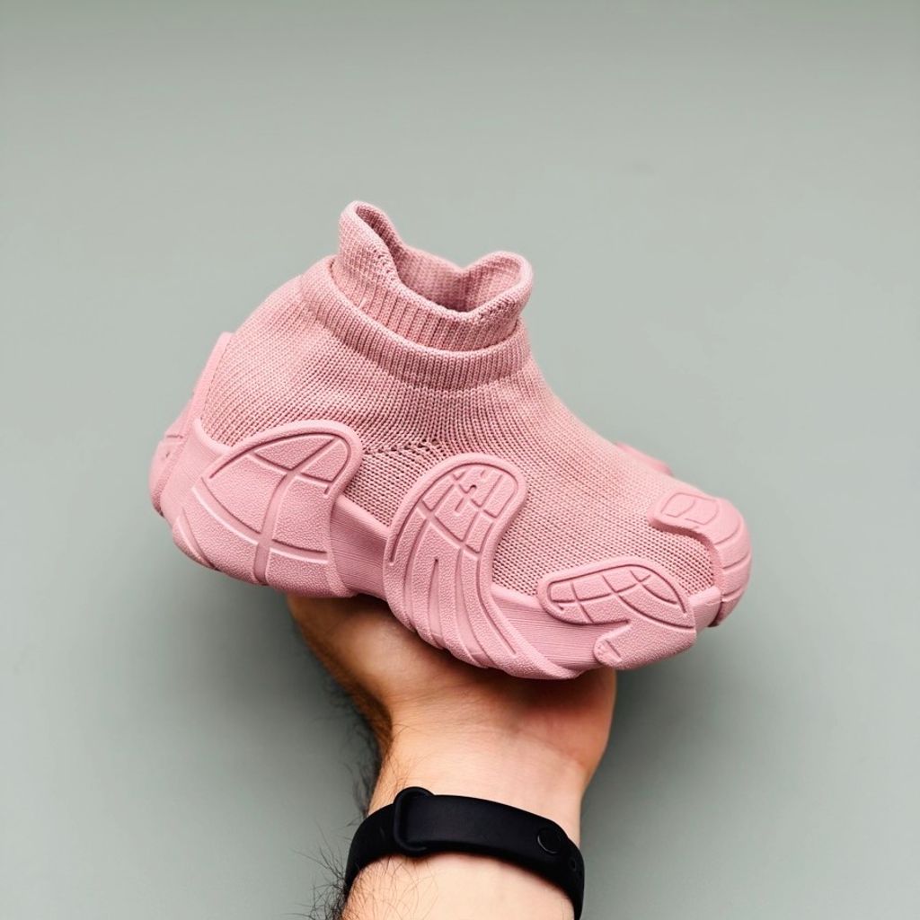 خرید اینترنتی قیمت کتونی بچگونه جورابی طرح ونوم کد 092006