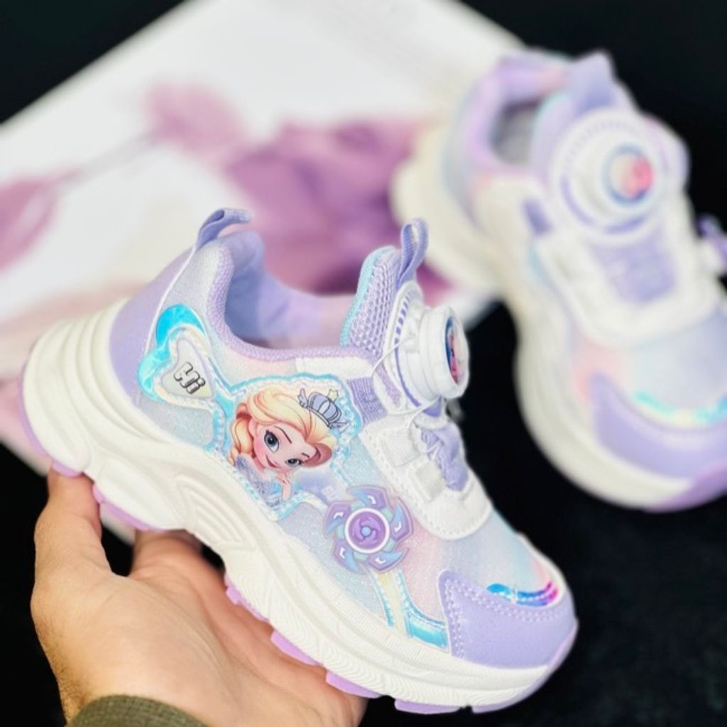 خرید اینترنتی قیمت کتونی بچگونه اسپینری طرح السا از Kids کد 102701