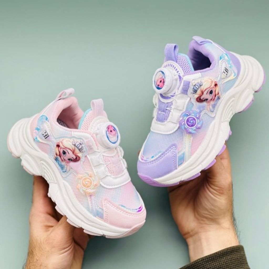 خرید اینترنتی قیمت کتونی بچگونه اسپینری طرح السا از Kids کد 102701