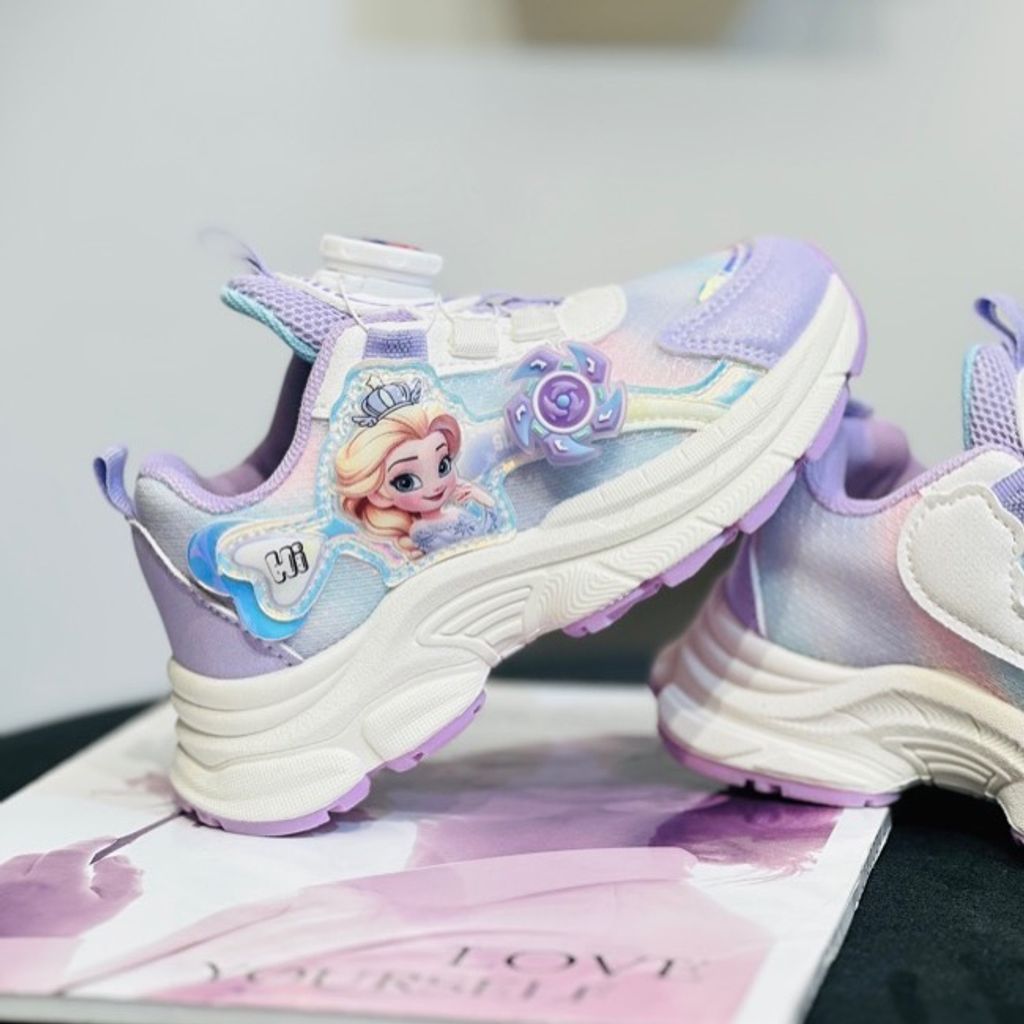 خرید اینترنتی قیمت کتونی بچگونه اسپینری طرح السا از Kids کد 102701