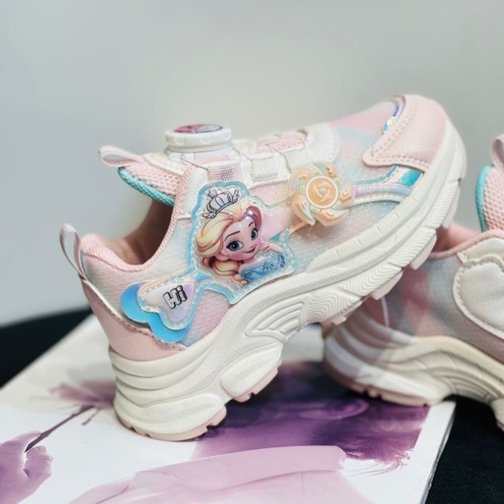 خرید اینترنتی قیمت کتونی بچگونه اسپینری طرح السا از Kids کد 102701