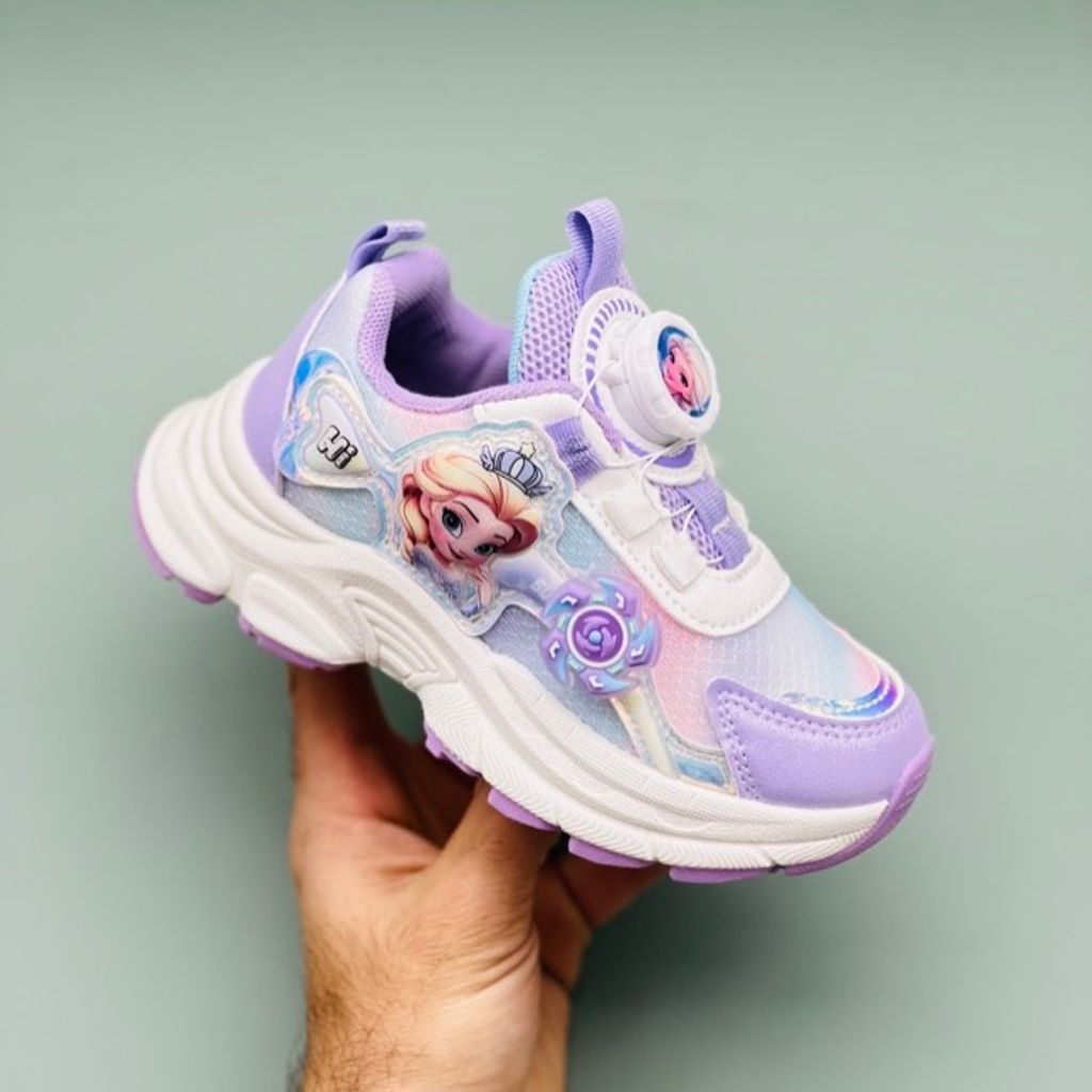 خرید اینترنتی قیمت کتونی بچگونه اسپینری طرح السا از Kids کد 102701