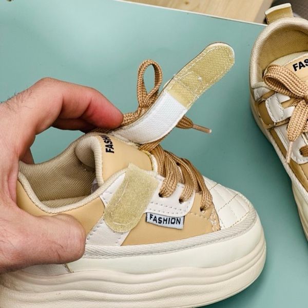 کتونی بچگانه طرح شنل دوزی Papia کد 122205